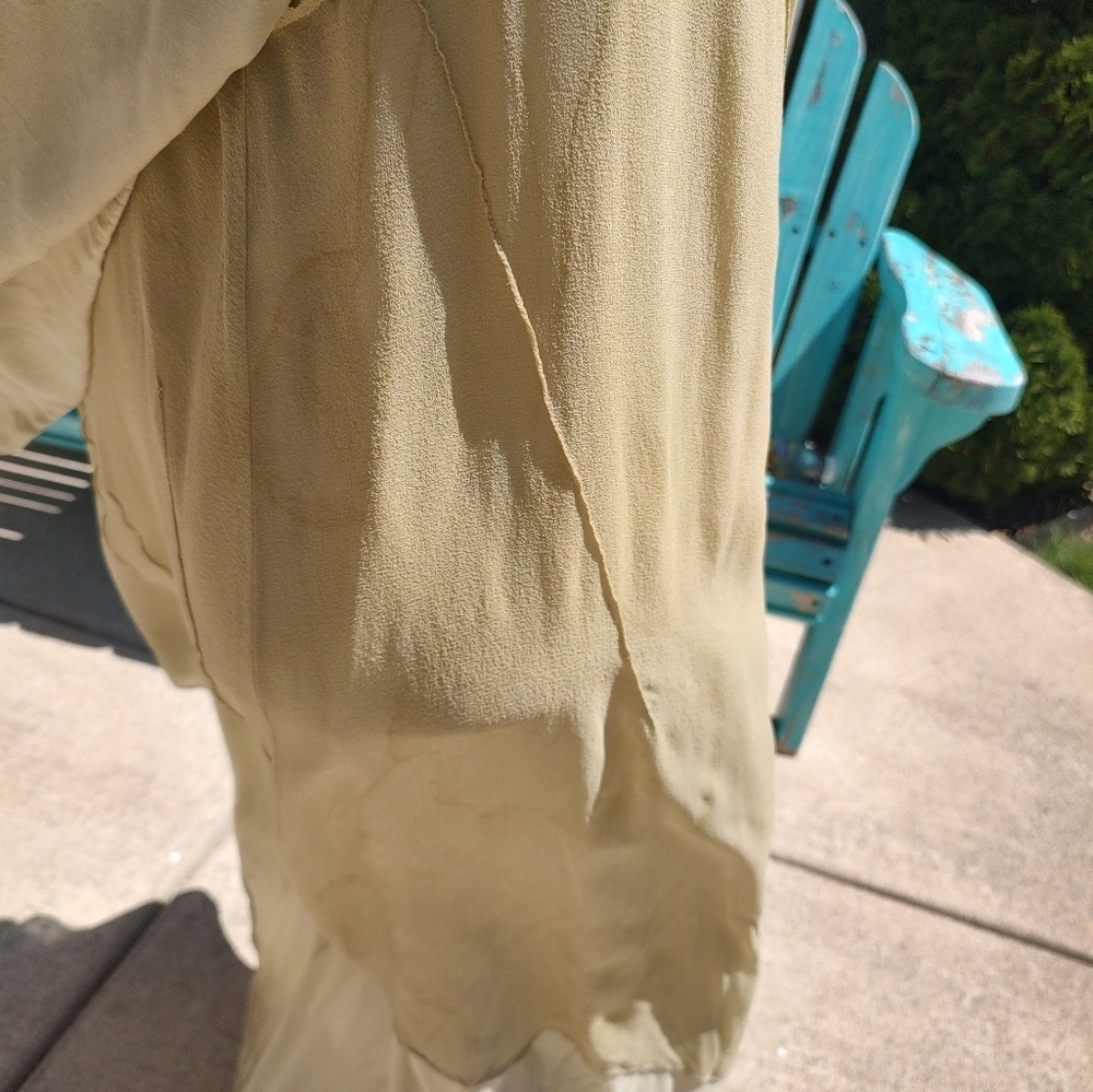 Cachaca Size Small Mild Olive Two Dress Overlay Combo! - Picture 6 of 14